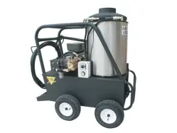 Electric Hot Water Pressure Washer - All Electric Cleaning